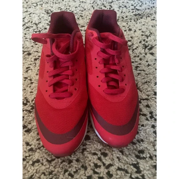 Nike Air Max BW "Big Window" Ultra Red White Sneakers  Retail $160 - Picture 2 of 5